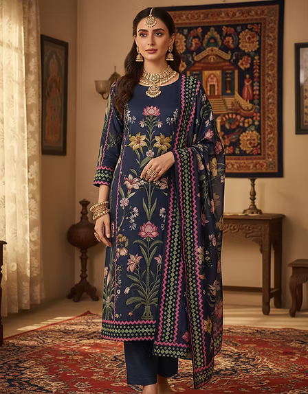 Cotton Three-Piece Set