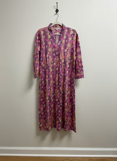 Rosewood Printed A-Line Kurta