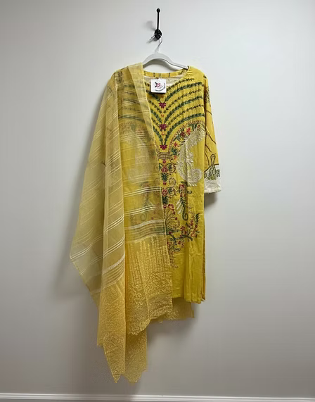 Sunshine Yellow Embroidered Kurta Set