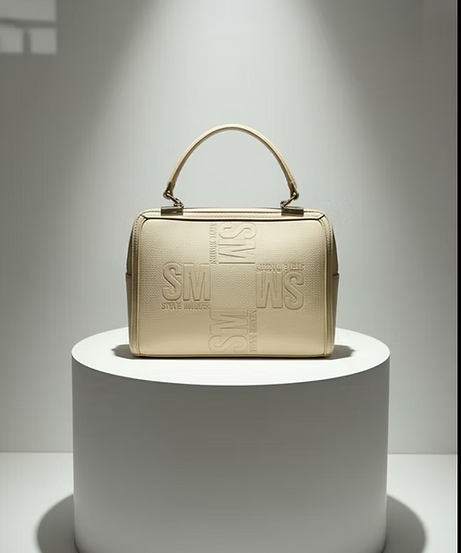 Classic Cream Structured Handbag