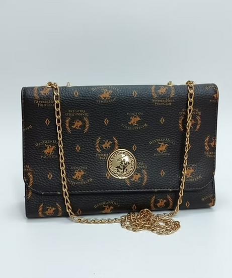 Prestige Monogram Chain Shoulder Bag